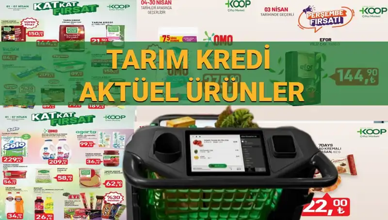 Tarım Kredi Kooperatifi Marketleri'nde Nisan Ayı İndirimleri Sizi Bekliyor!