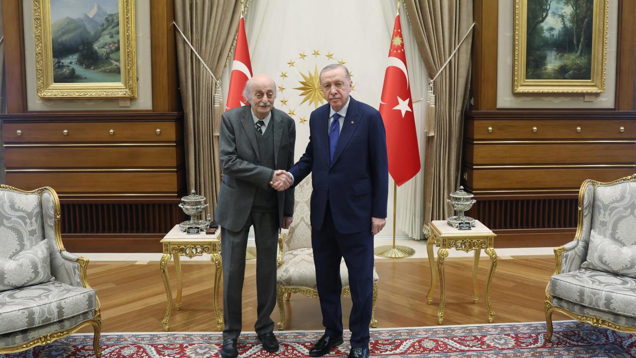 Lübnan'da Dürzi lider Canbolat'tan Türkiye'ye övgü!