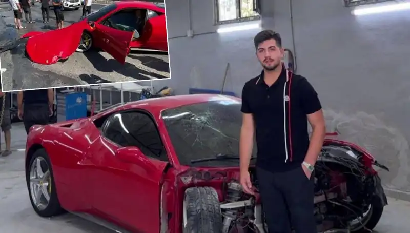 15 Milyonluk Ferrari Nasıl Hurdaya Döndü? İfadesi Şaşırtıyor!