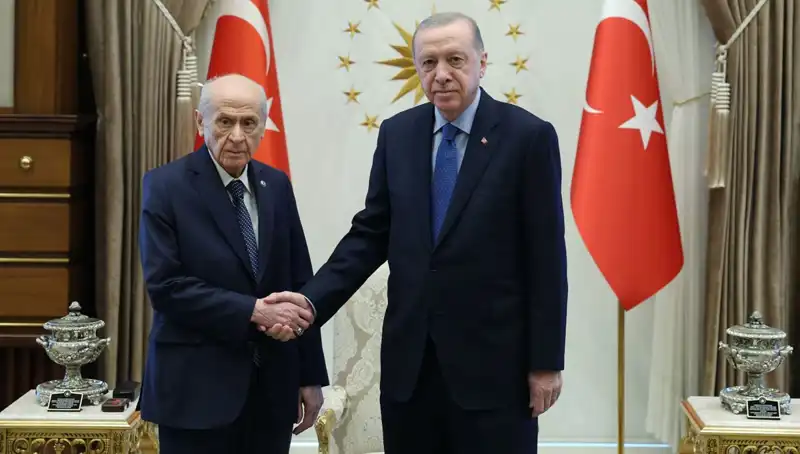 Cumhurbaşkanı Erdoğan, Bahçeli ile Kritik Bir Görüşme Gerçekleştirdi