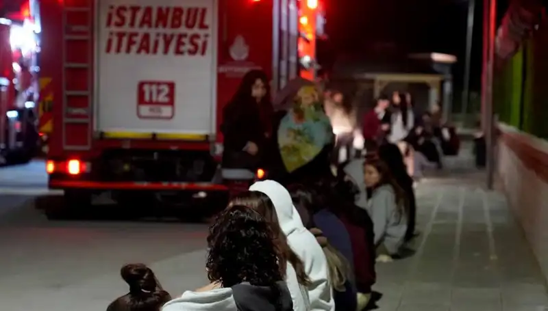 2.500 Kişilik Kız Öğrenci Yurdunda Yangın: Büyük Panik Ortaya Çıktı!