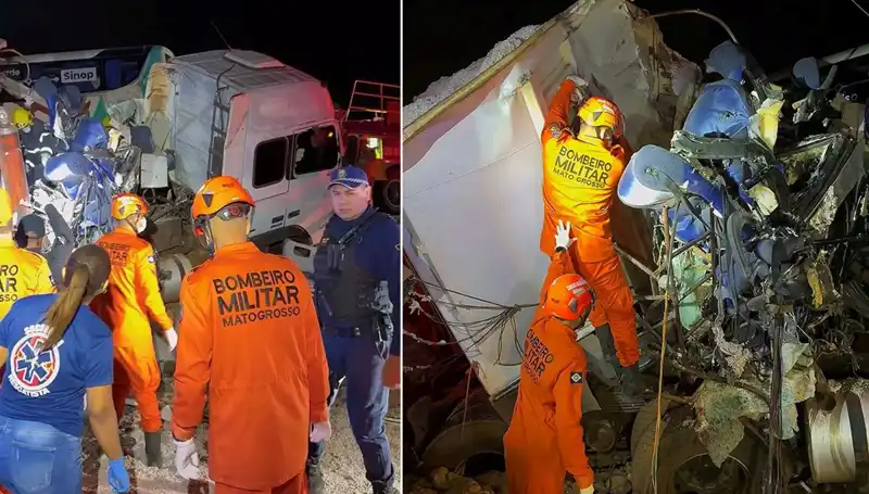 Brezilya'daki Otobüs Kazasında 11 Kişi Hayatını Kaybetti, 45 Yaralı!