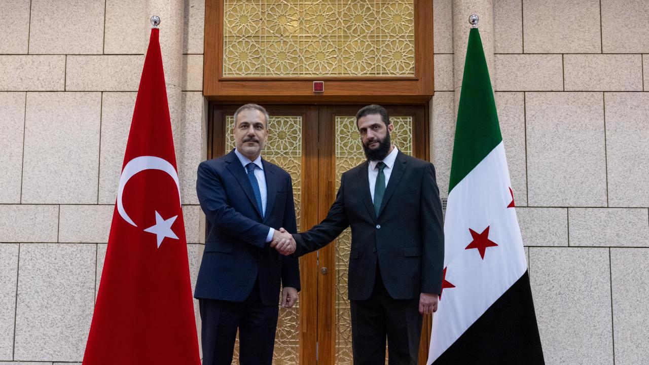Fidan'ın Suriye ziyareti uluslararası medyada yer buldu