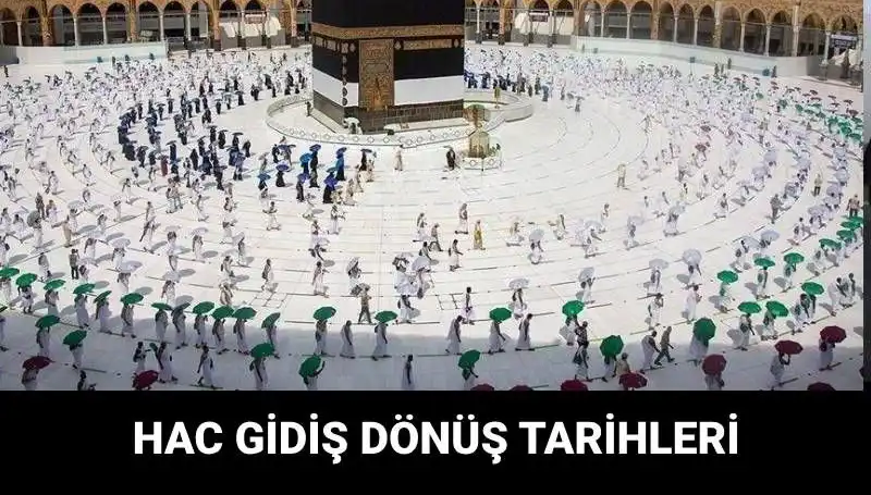 Hac için Müslümanların Yolu: 2025 Hac Gidiş Dönüş Tarihleri Açıklandı