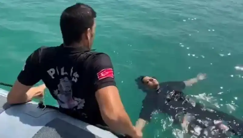 Baraj Gölünde Düşen Kadının Kurtuluşu, Gemi Adamlarının Kahramanlığıyla Gerçekleşti