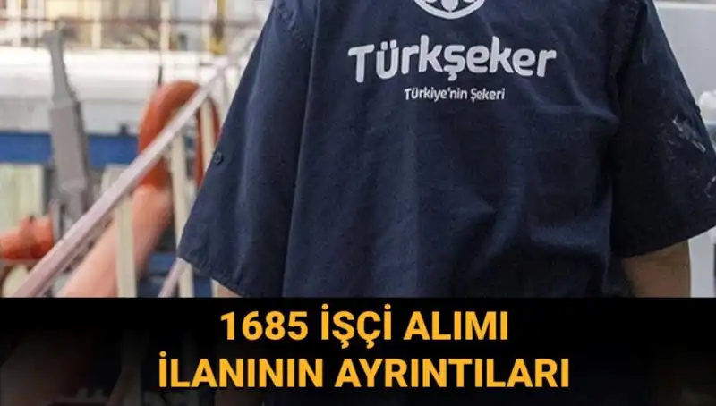 Türkiye'nin En Büyük Şeker Üreticisi TÜRKŞEKER, Yeni İşçi Alımlarıyla İstihdamı Artırıyor