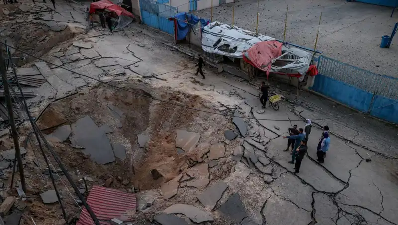 İsrail'in Tünelleri Yalanı: Hamas Tüneli Değil Su Tahliye Hendeği