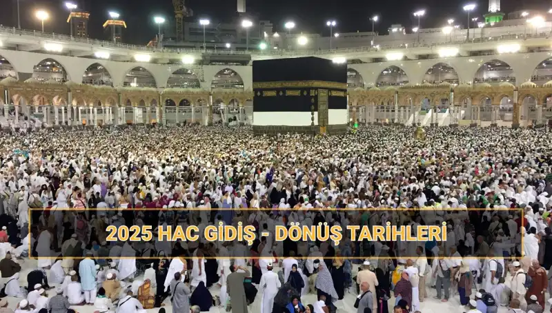 2025 Hac Tarihleri ve Fiyatları: Hac Yolculuğunuz İçin Gerekli Bilgiler