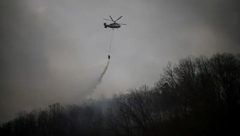 Güney Kore'de Yangın Söndürme Helikopteri Düştü: Acı Sonuçlar ve Detaylar