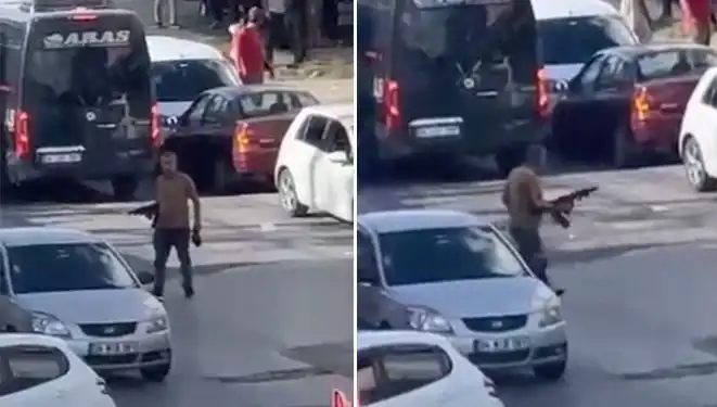 Başakşehir'de Pompalı Tüfekle Sokakları Kapatan Şahıs Korku Saldı