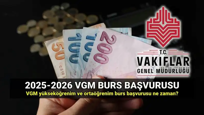 2025 VGM Burs Başvuru Tarihleri Açıklandı: Öğrenciler Dikkat!
