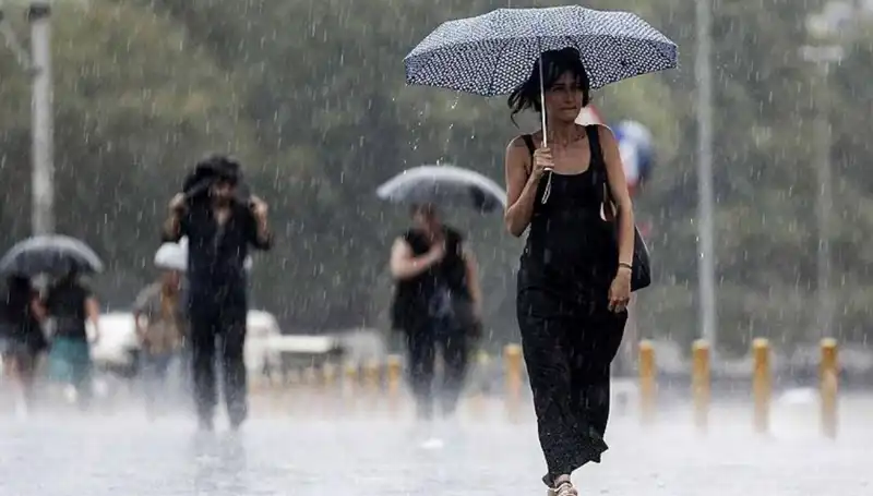 İstanbul ve Ankara’yı Etkileyecek Sağanak Yağış Uyarısı Yapıldı
