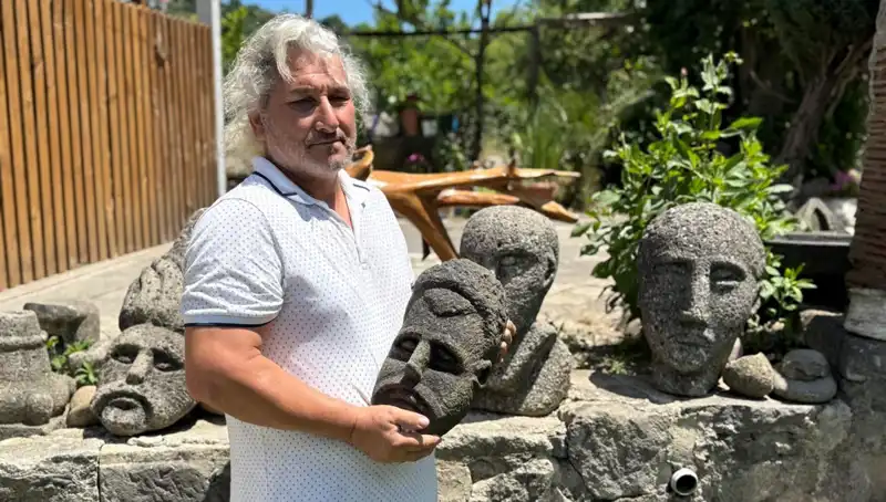 3 Gün İçinde Yapıyor, Ziyaretçileri Kendine Hayran Bırakan El Sanatları